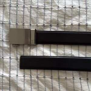 Men's Mission Belt Black and Brown Leather Belt